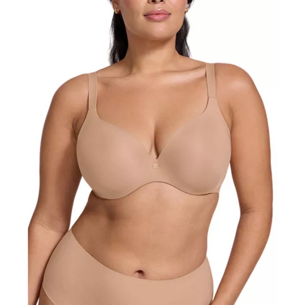 HoneyLove Cloud Embrace Wireless Bra 42C Sand Beige BRBR00032 Smooth Everyday